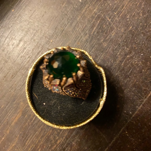 Lot of Sterling silver hand made bold rings - Picture 4 of 8